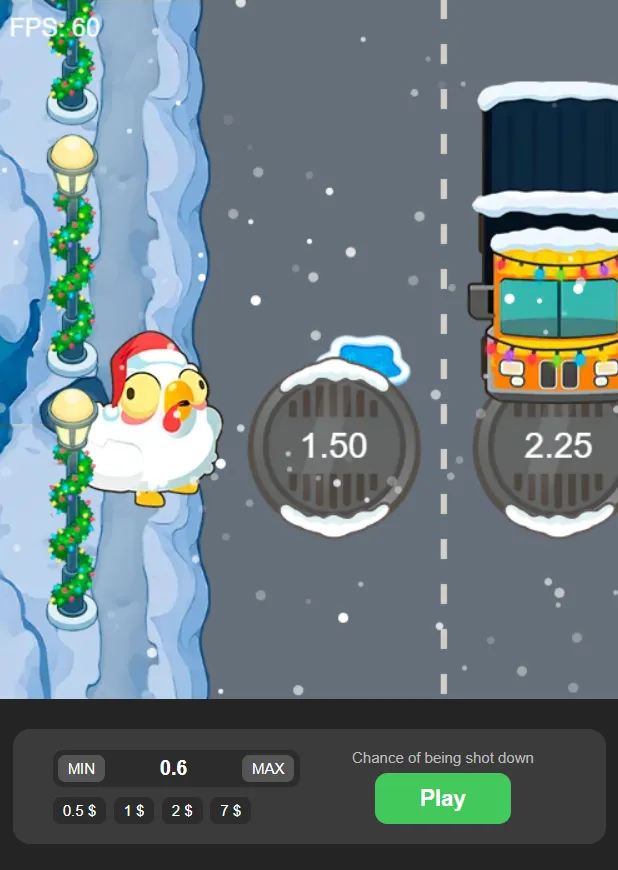 Chicken Road Cristmas