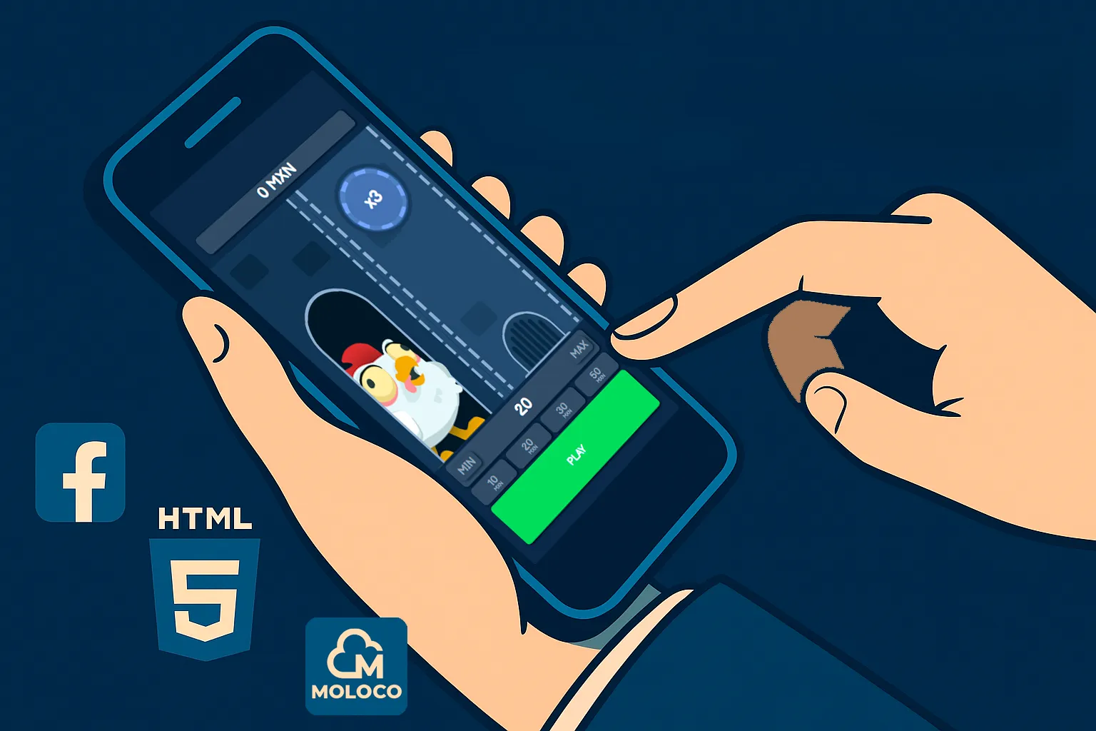 playable ads background